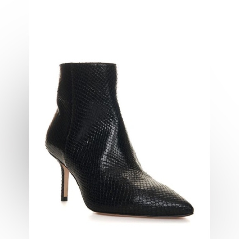 L'AGENCE Aimee Pointed Toe Bootie Size Eu 36 colour black